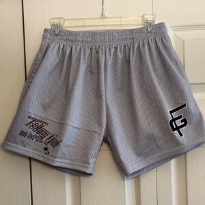 Follow God Chicago Men’s Grey Mesh Shorts